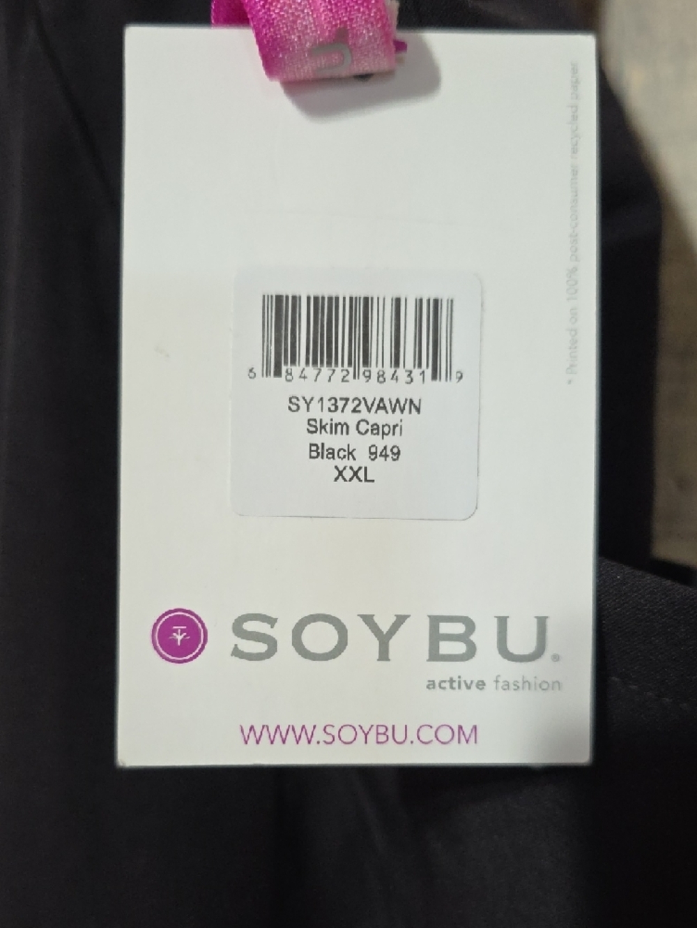 Soybu Women's Active Crop Capris - Picture 2 of 10